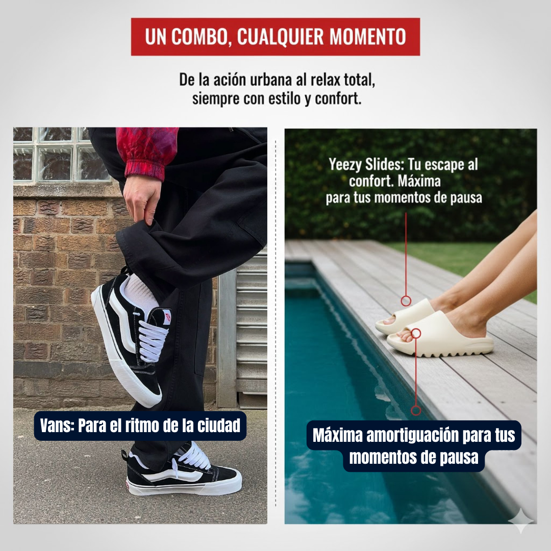 LIQUIDACIÓN VANS + YEEZY SLIDES